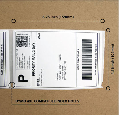 4X6 κενές θερμικές ετικέτες ίντσας 220PCS, κενοί ρόλοι ετικετών γραμμωτών κωδίκων