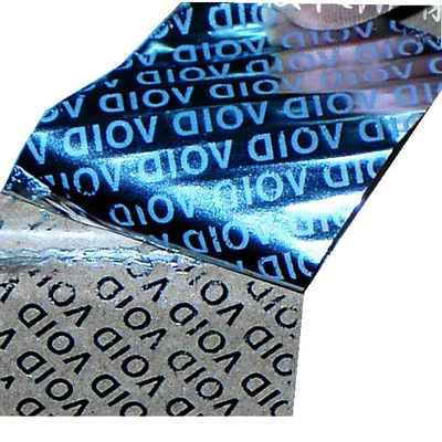 ISO9001 αντι πλαστές ολογραφικές βινυλίου αυτοκόλλητες ετικέττες ασφάλειας