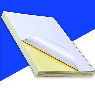 UV εκτύπωση 297 X 210mm εκτυπώσιμο έγγραφο αυτοκόλλητων ετικεττών A4, κενό έγγραφο αυτοκόλλητων ετικεττών